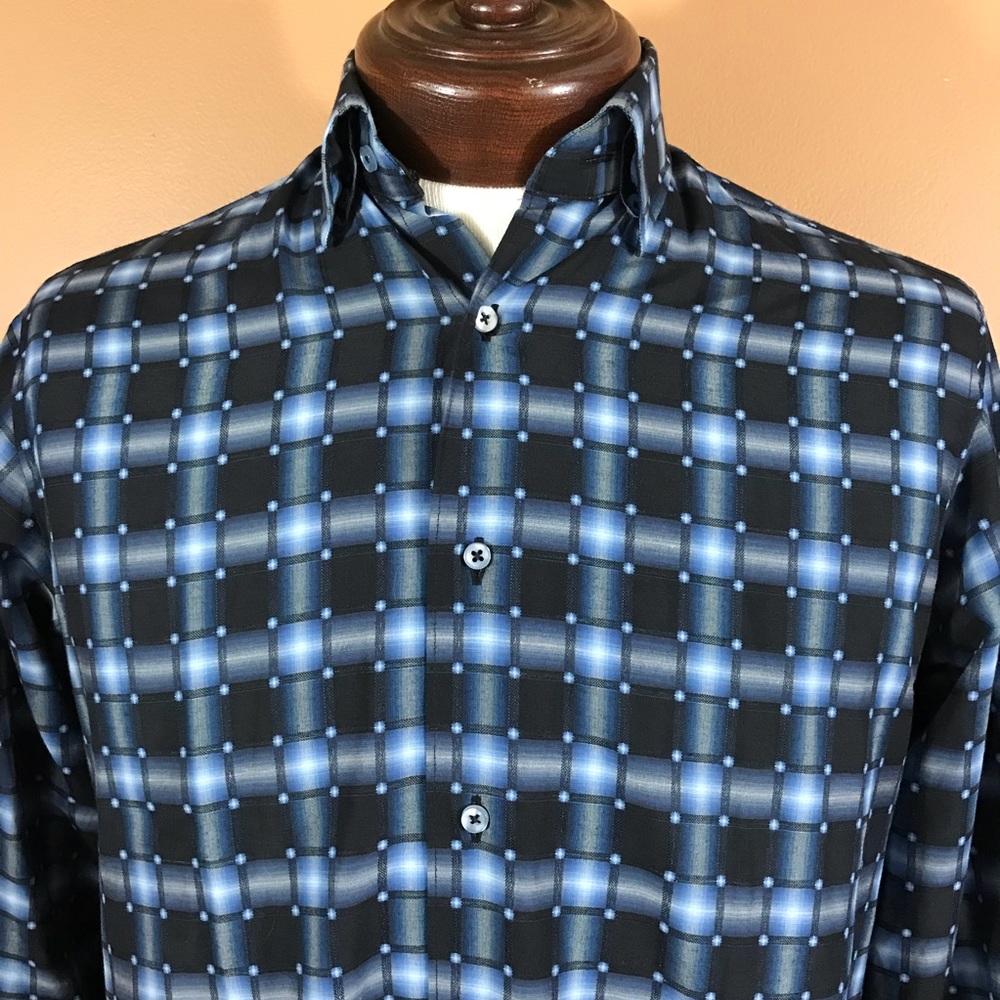 Visconti Black long sleeved club shirt size S
